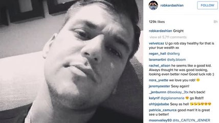Rob Kardashian postet ein aktuelles Foto