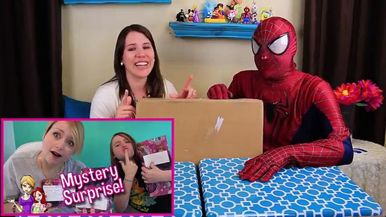 Surprise Presents + Toys From Giant Mystery Box with MommyandGracieShow & DisneyCarToys