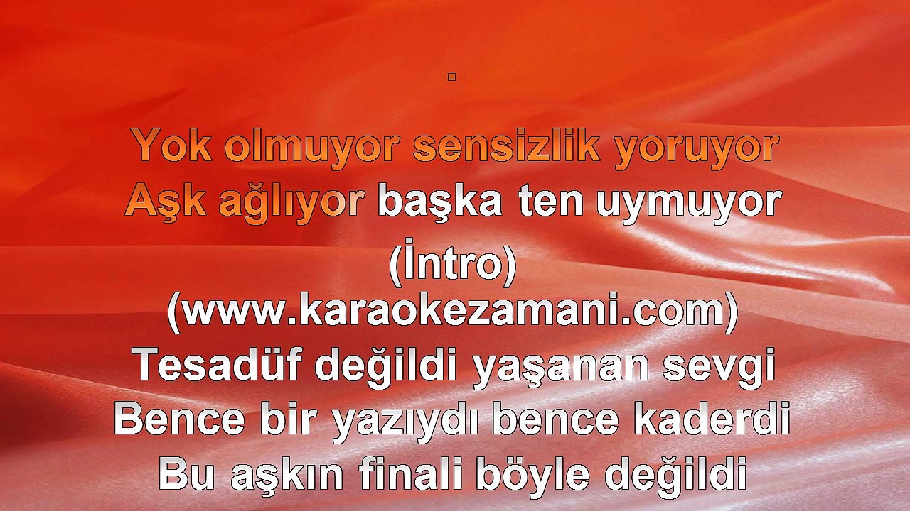 Hakan Altun - Başka Ten Uymuyor - 2010 TÜRKÇE KARAOKE