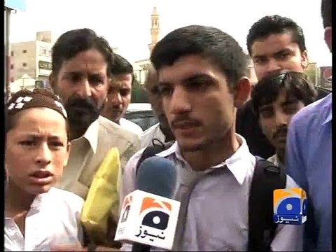 Boy commits suicide after killing girl in Karachi school-Geo Reports-01 Sep 2015