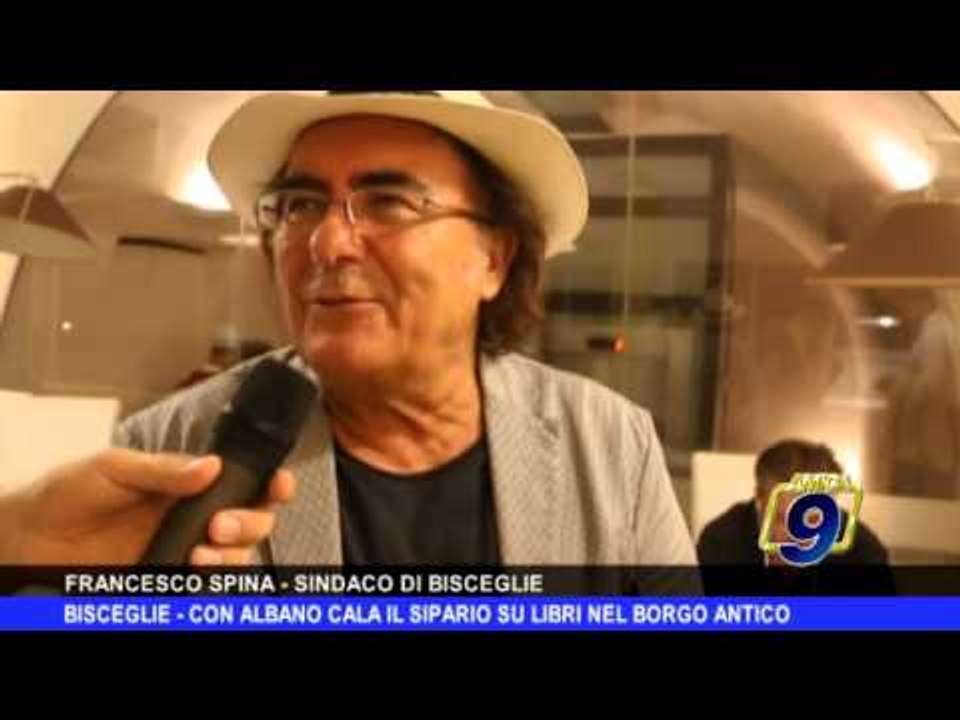 BISCEGLIE | Con Albano cala il sipario su Libri nel Borgo Antico