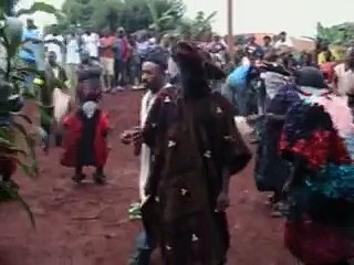 Jujus displaying culture in  Cameroon