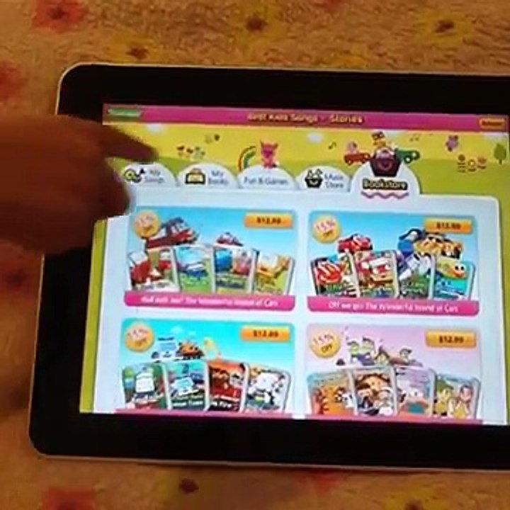 ipad app for kids review - Pink Fong, Songs & Stories - video Dailymotion
