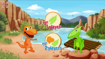 Dinosaur Train River Run Cartoon Animation PBS Kids Game Play Walkthrough