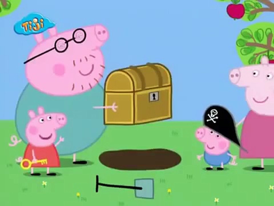 Peppa pig Français | Peppa Pig Cochon Français La Chasse Aux Tresors