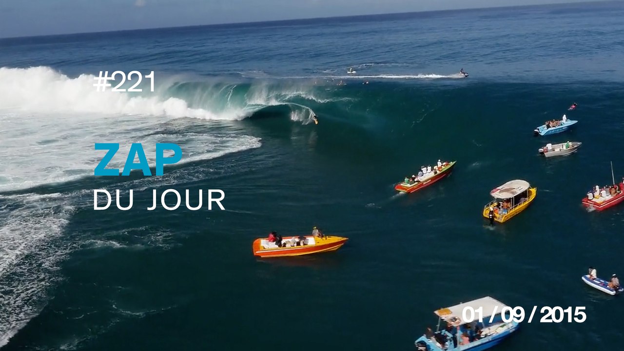 ZAP DU JOUR #221 : Drift Allstars / Teahupo'o, Du ciel / SatLapse - Aerial Timelapse Cinematography /