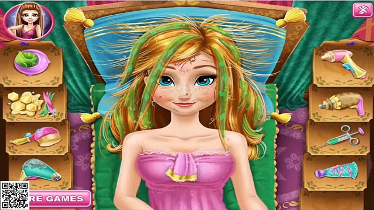 Disney Frozen Game - Frozen Anna Real Cosmetics Baby Videos Games For Kids