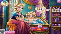 Disney Frozen Game - Frozen Elsa Baby Wash Baby Videos Games For Kids