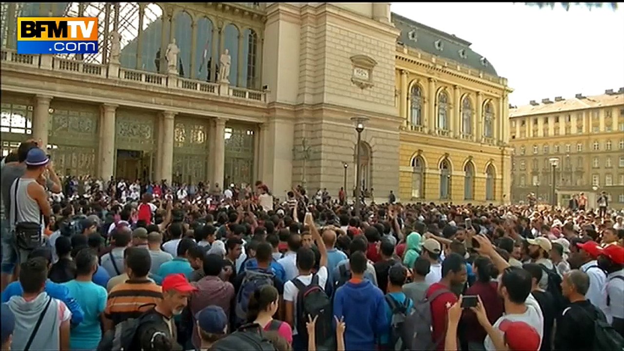 Record de migrants partis en train de Budapest, la gare évacuée