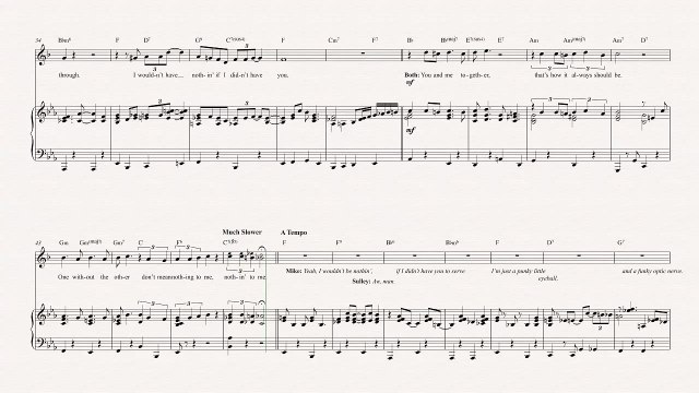 Flugelhorn - If I Didn’t Have You - Monsters, Inc. - Sheet Music, Chords, & Vocals