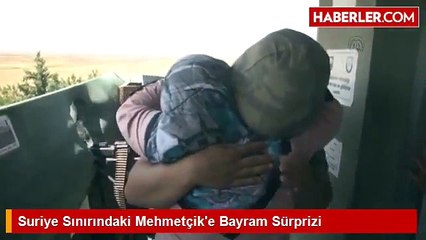 Suriye Sınırındaki Mehmetçik'e Bayram Sürprizi