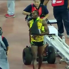 World s Fastest Man Usain Bolt pinned down