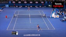 Radwanska vs Muguruza Australian Open 2014 Highlights