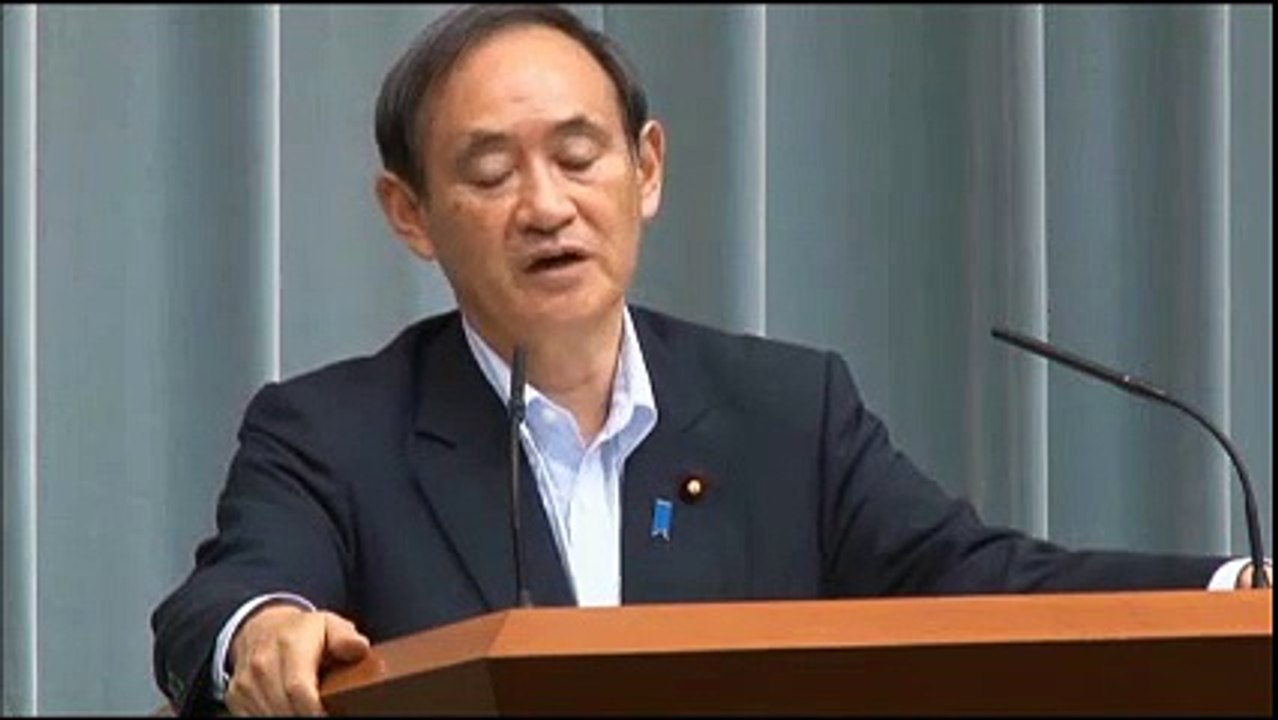 東京五輪エンブレム使用中止！？ 菅義偉 官房長官 記者会見 9月1日午後