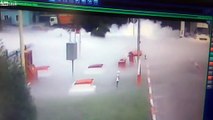 LiveLeak - Propane leak and an explosion at a gas station-copypasteads.com