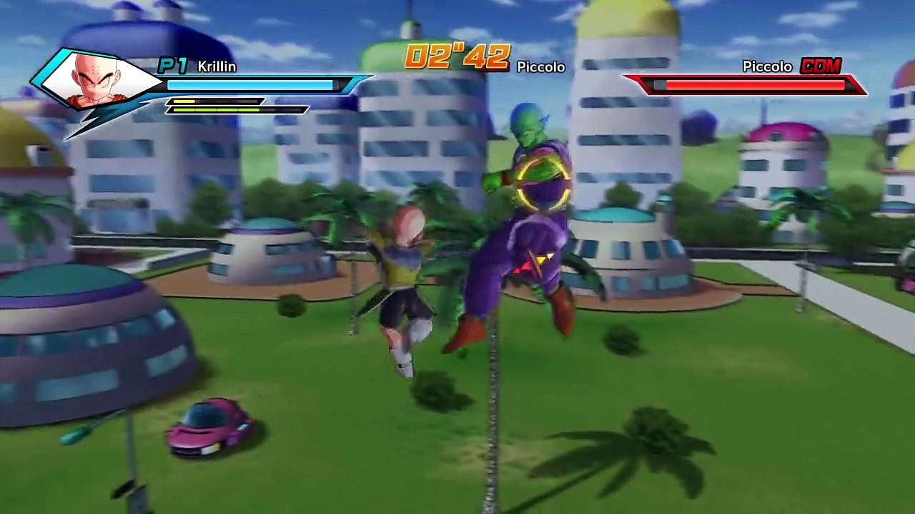 DRAGON BALL XENOVERSE Krillin (Saiyan Armor) Gameplay