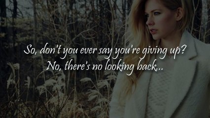 Avril Lavigne - Fly (Lyrics On Screen)