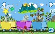 Свинка Пеппа  Детский поезд  Peppa Train  Развивающий мультик ИГРА