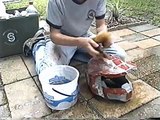 How to build Halo armor Part 7: Wet Sanding