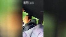 Stupid Car Crash Passenger Tries To Prevent Driver From Changing Gears And Causes A Car Crash-copypasteads.com