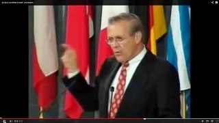 Donald Rumsfeld Unknowns what was trying to say? - Explanation! for Business