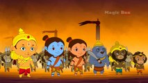 End Of Ravana Hanuman In English Animation / Cartoon Stories For Kids
