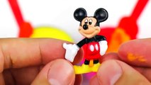 Play Doh Ice Cream Surprise Mickey Mouse Peppa Pig Disney Frozen Angry Birds