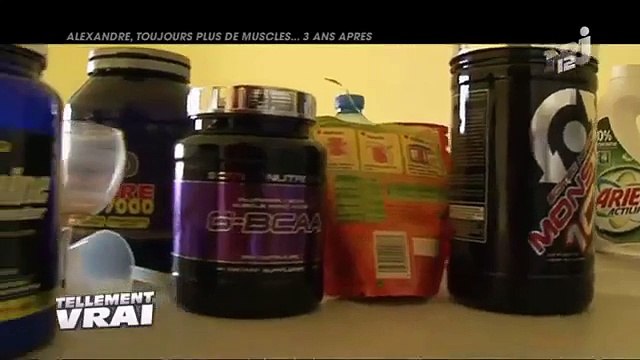 Tellement vrai - la quotidienne Alexandre, toujours plus de muscles 3 ans après (NRJ12)
