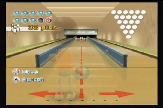 WII BOWLING 100 PIN EASTER EGG!!