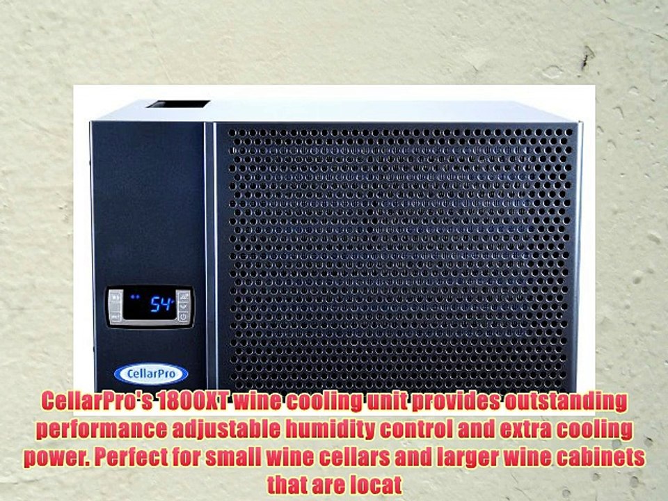 CellarPro® 1800XT Wine Cellar Cooling Unit