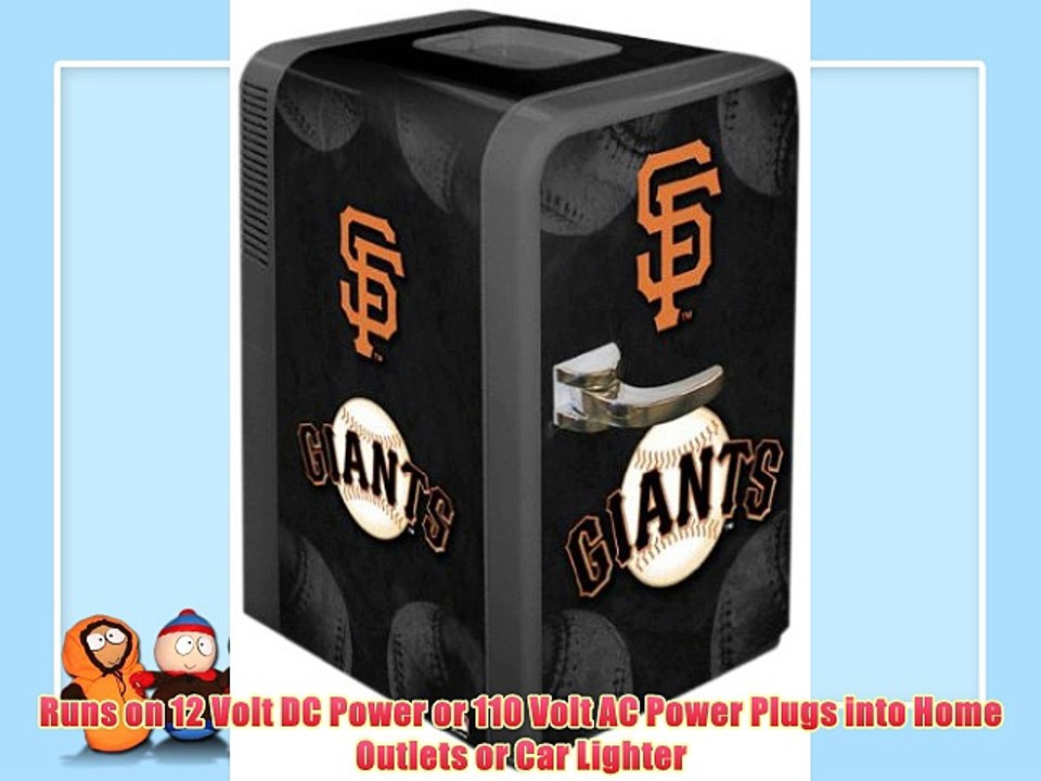 MLB San Francisco Giants Portable Party Fridge