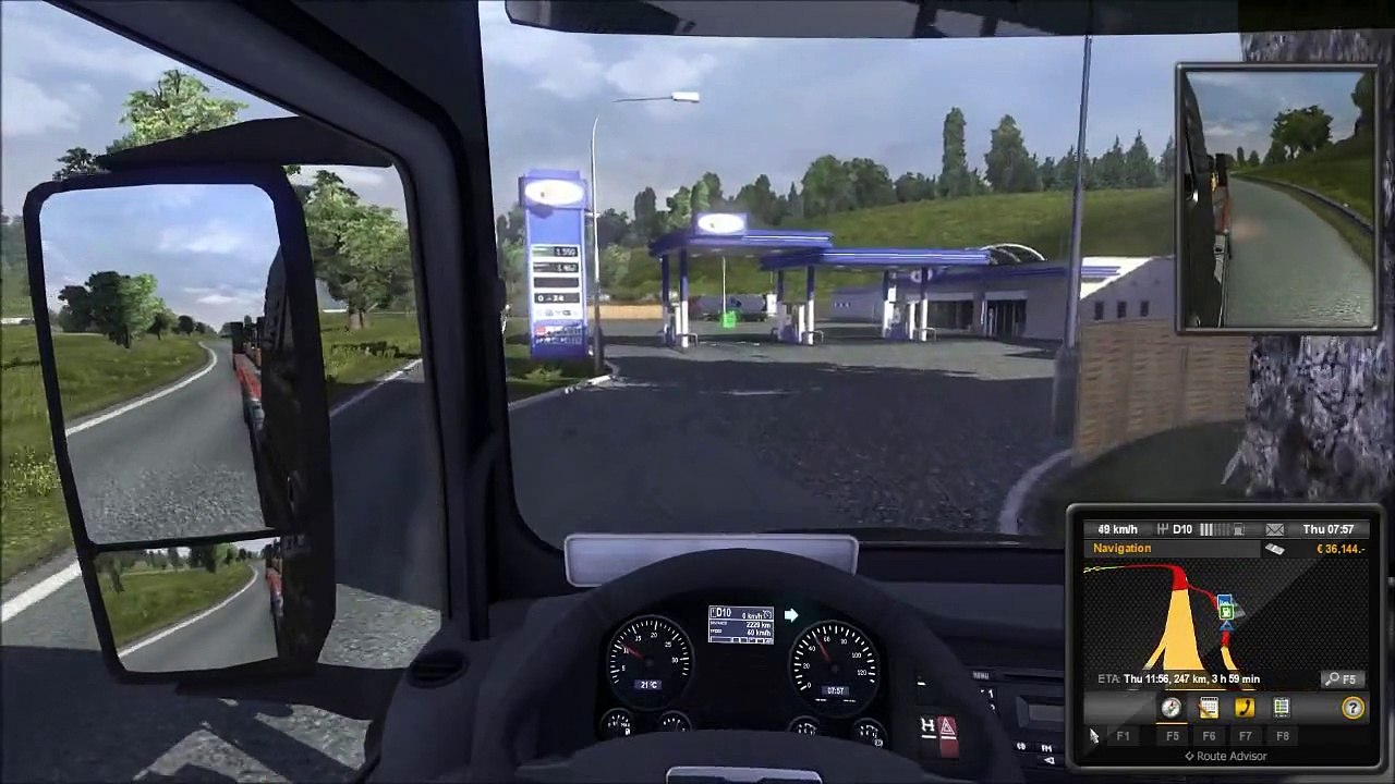 Euro Truck Simulator 2 - Ep. 3 - Frankfurt to Liege + Truck Pimping