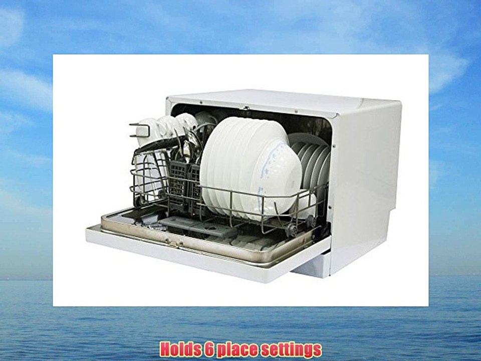 Magic Chef Mcscd6W1 Countertop Dishwasher
