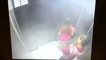 Live Robbery in Lift Caught in Camera Lift Robbery