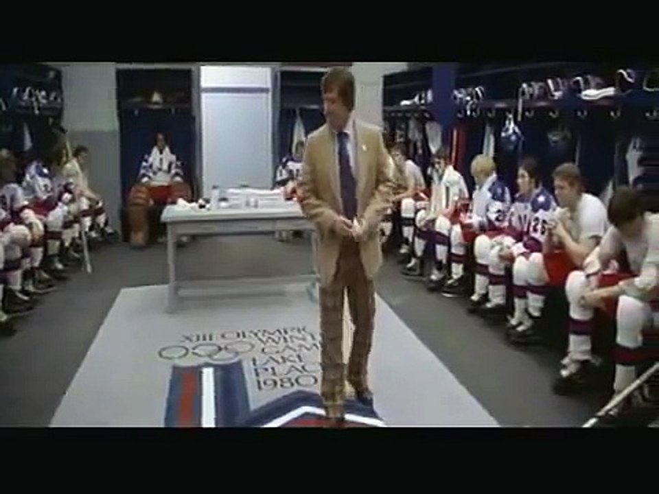 Inspirational Hockey Speech - Do You Believe In Miracles? - Miracle Speech - Coach Herb Brooks