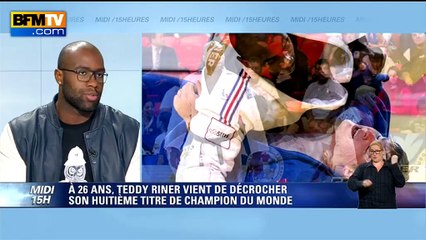 Download Video: Teddy Riner, 8 fois champion du monde de judo: 