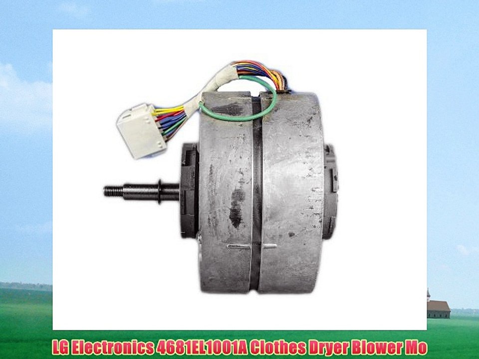 LG Electronics 4681EL1001A Clothes Dryer Blower Mo