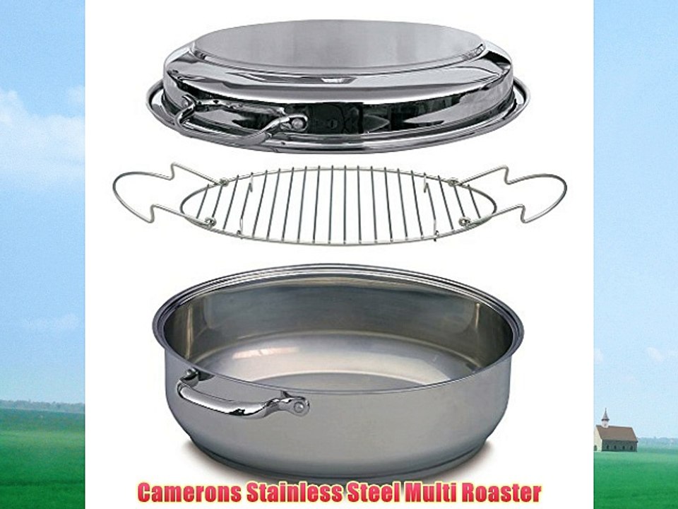 Camerons Stainless Steel Multi Roaster