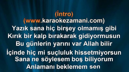 Hakan Altun - Nokta - 2006 TÜRKÇE KARAOKE