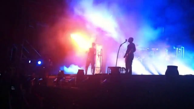 Rammstein Chile - Till Lindemann quema a un fan