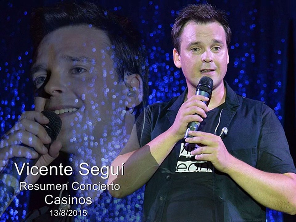 Vicente Seguí "Resumen del Concierto de Casinos" 13/8/15
