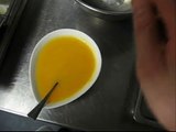 Molecular gastronomy-Mango ravioli