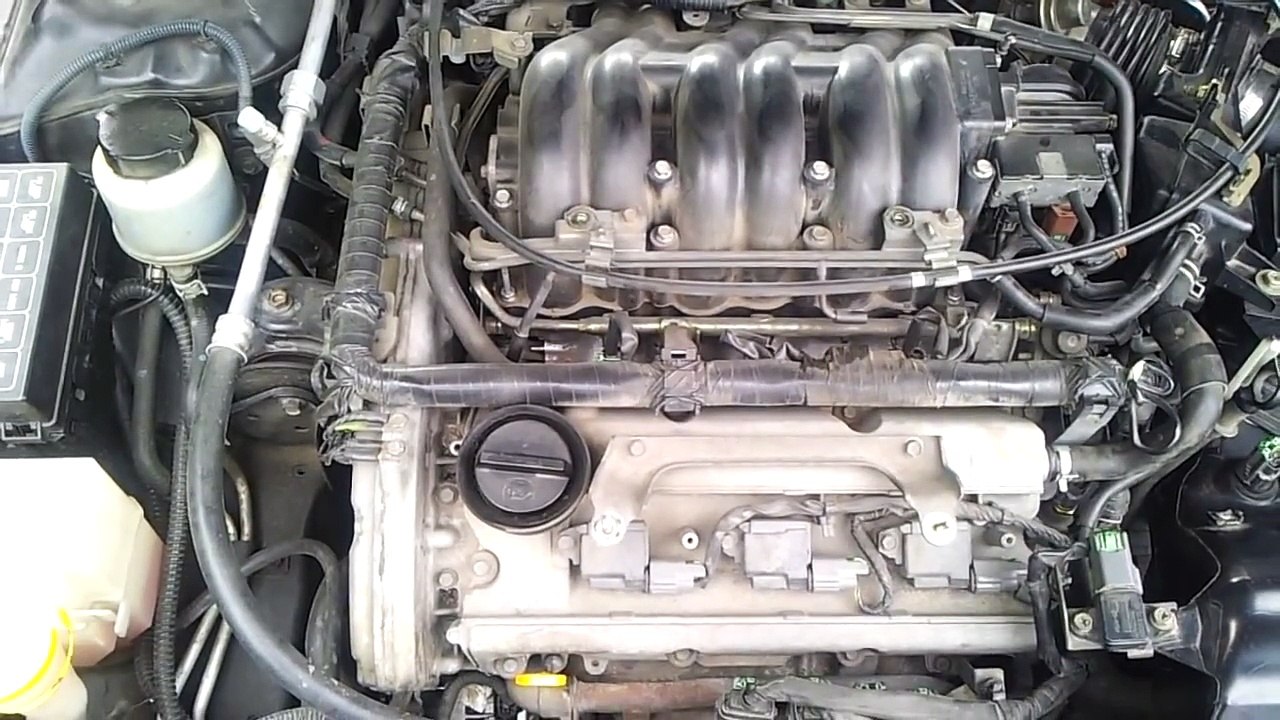 Nissan Maxima VQ30DEK strange rattling knocking ticking sound from