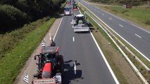 Opération escargot des agriculteurs