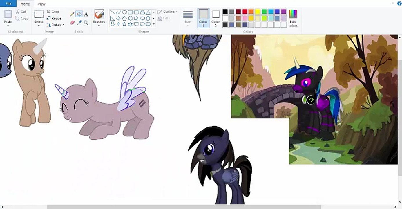 MLP Speedpaint - My sister