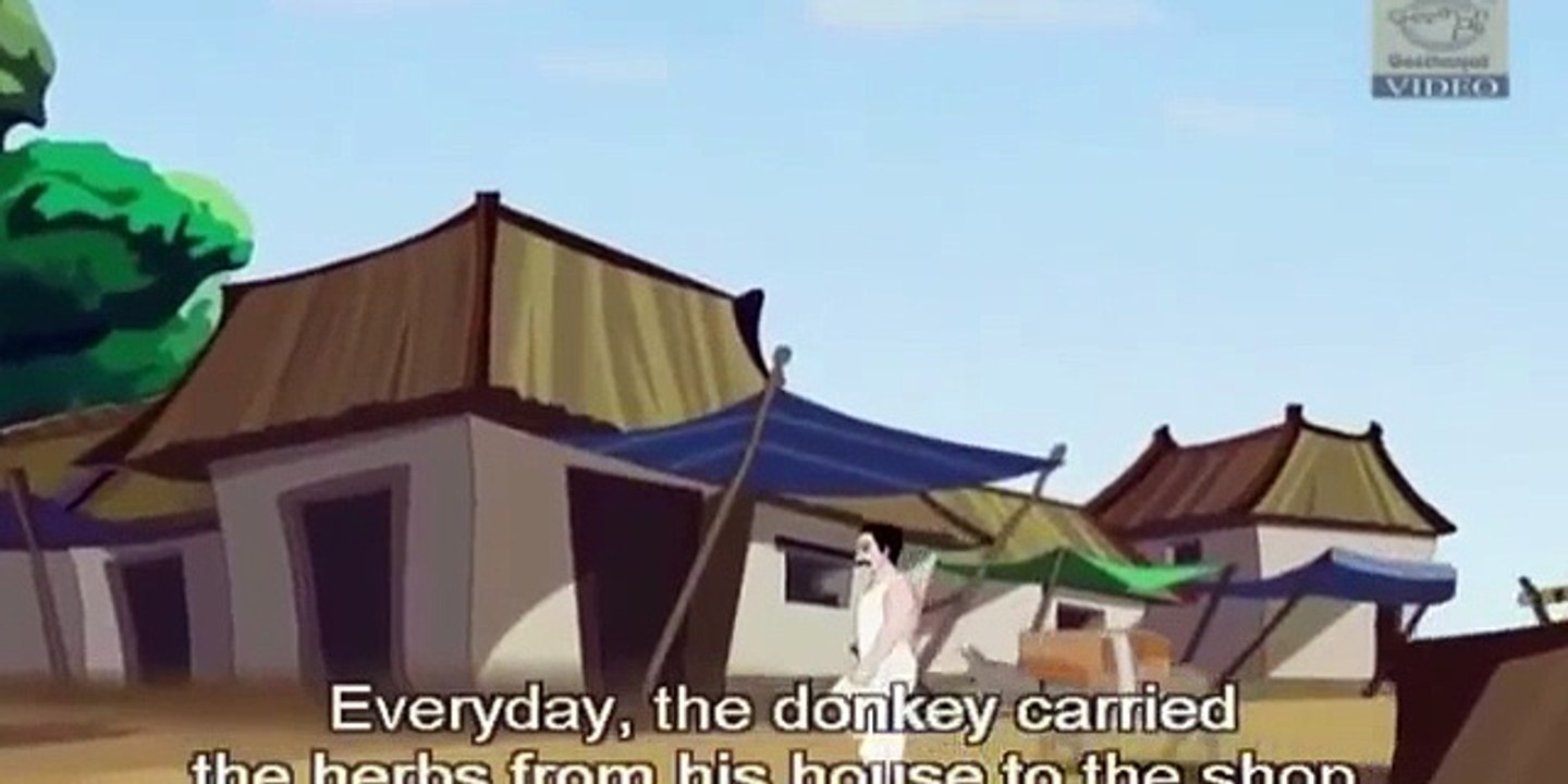 Aesop's Fables - Donkey and His Master - Short Stories for Kids - Animated / Cartoon Stories