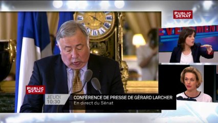 Conférence de presse de Gérard Larcher - Bande annonce