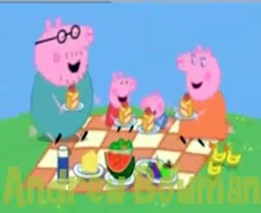 49 New English Episode Peppa Pig picnic Andrew Bowmana TV