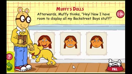 Arthur About Face Cartoon Animation PBS Kids Game Play Walkthrough
