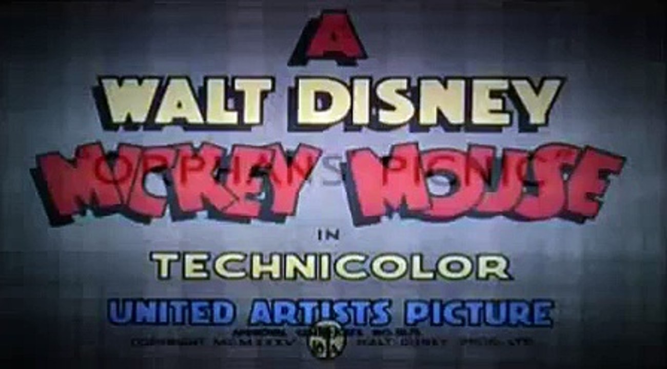 Mickey Mouse Cartoon - Orphans Picnic